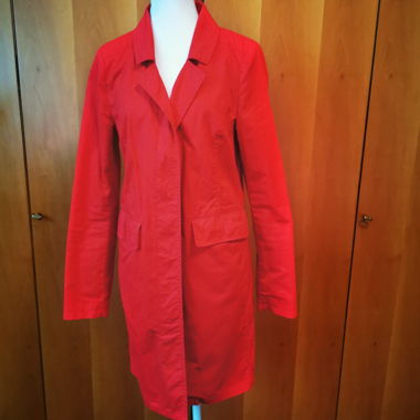 Trench rosso taglia 38