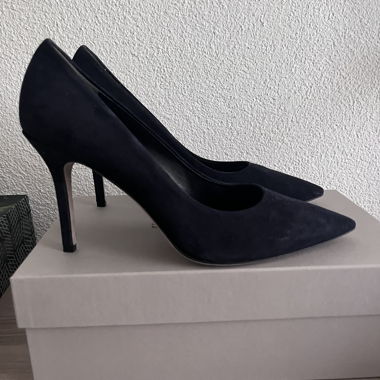 Escarpins Kennel & Schmenger en daim navy
