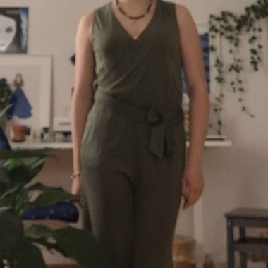 Olive Green Jumpsuit