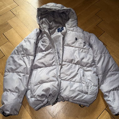 Doudoune grise U.S. Polo Assn.