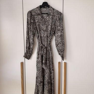 Abito Zara con stampa leopardata