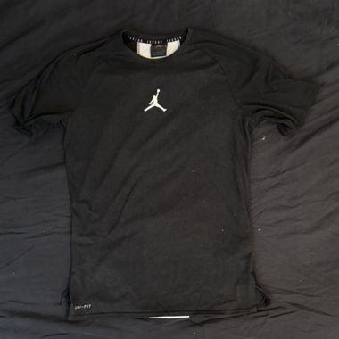 Jordan T-shirt Nero/Bianco Taglia S