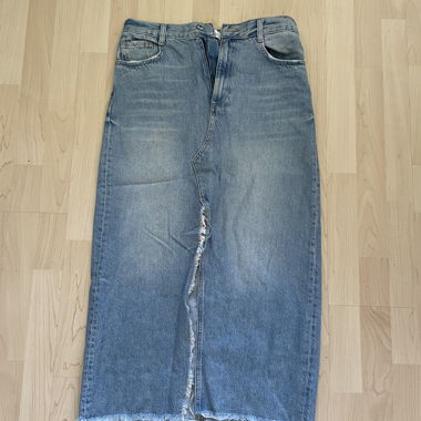 Zara Jeansrock lang