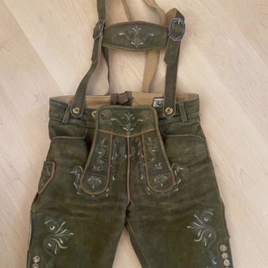 Pantalon en cuir de haute qualité Stockerpoint S (46)