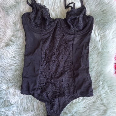 Black Lace Bodysuit