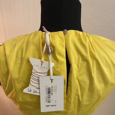 Vestito Giallo TED BAKER London Nuovo