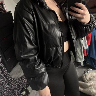 Black Quilted Jacket