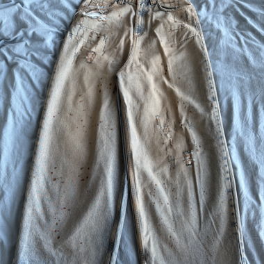 Jeans Trend Vision a gamba larga distressed