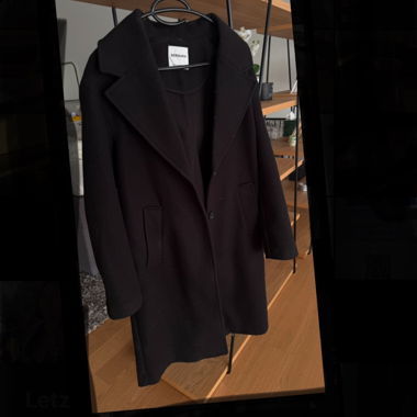 Cappotto Bershka nero