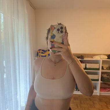 38 Beige Sports Top