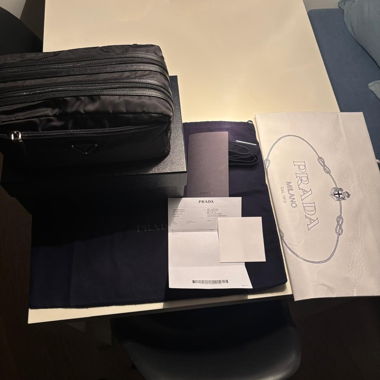 Prada Necessaire / Toiletry Bag, Full Set
