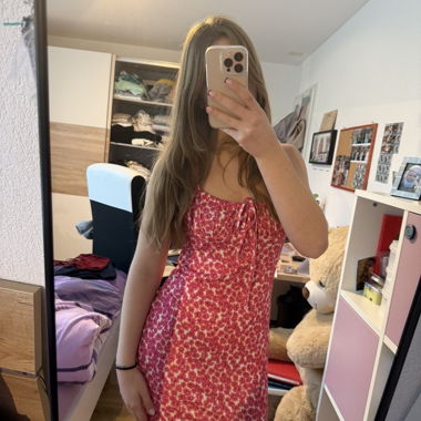 pink mini dress