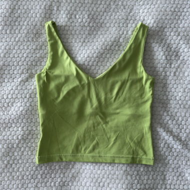 Vintage / y2k green tanktop 