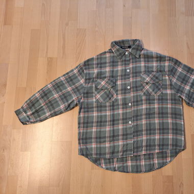 Camicia Oversize a Quadri