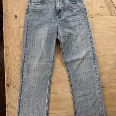 Strass-Jeans Grösse 34