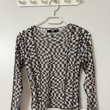 Transparent longsleeve top
