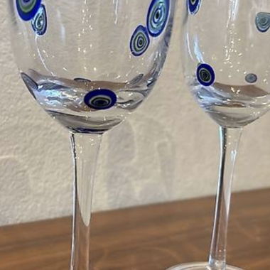 Calici da vino Leonardo mille fiori