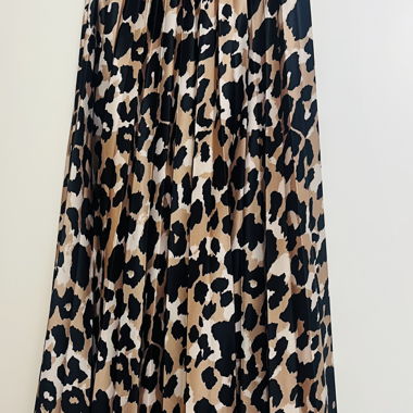 Gonna con stampa leopardo VILA Gr. M