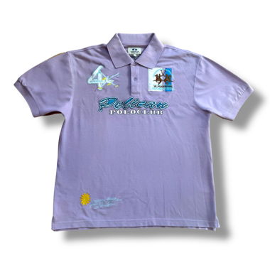 La Martina pink Pelican Polo Club shirt