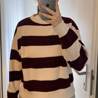 Striped Knit Sweater