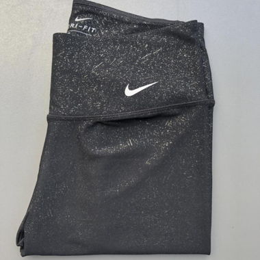 Glittery nike leggings with mesh detail
