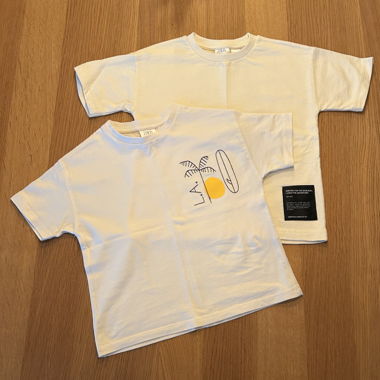 Zara T-Shirts Gr. 104 Beige