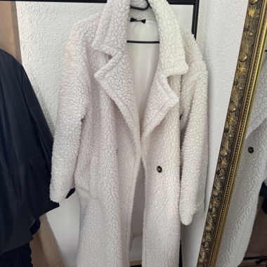 Cappotto lungo bianco 