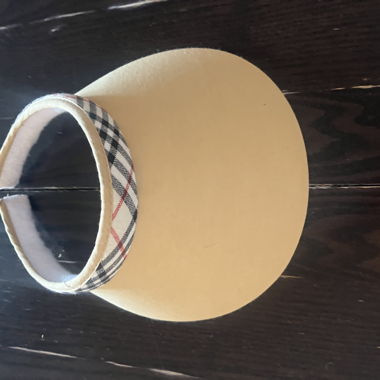 Fascia visiera da sole beige