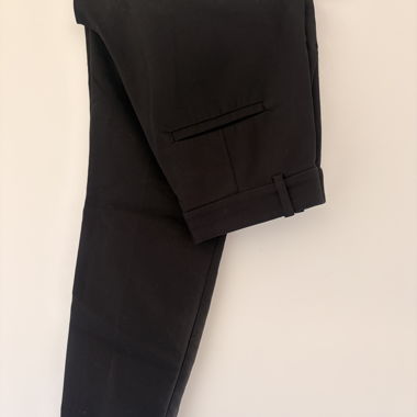Pantalon en tissu bleu, taille 38