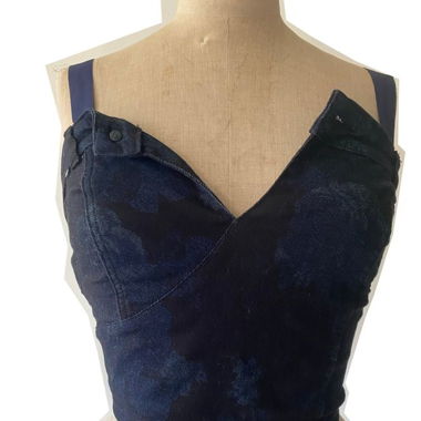 Guess Top Bustier Blu
