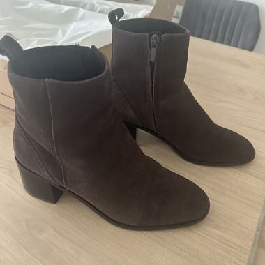 Brown Zara Ankle Boots Gr. 38