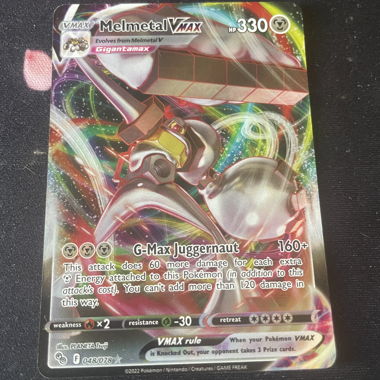Pokemon Melmetal VMAX Karte