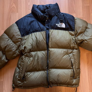The North Face Giacca in piuma khaki/nera
