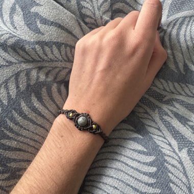 Makramee Armband selbstgemacht 