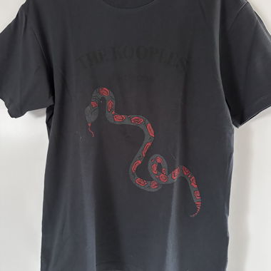 T-shirt noir The Kooples