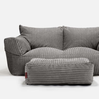 Sitzsack Sofa - Graphitgrau