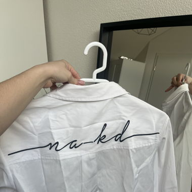 CHEMISE BLANCHE NAKED