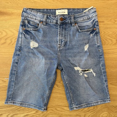 PULL&BEAR Jeans Shorts - Denim Blue
