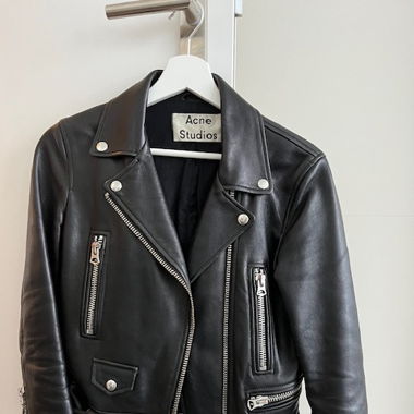 Acne Studios Leder Jacke
