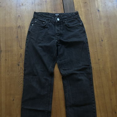 jeans noir boohoo