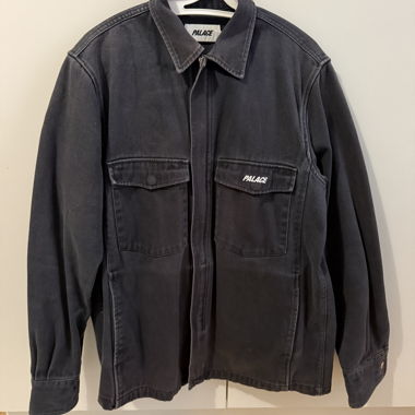 Schwarze Palace-Hemdenjacke Grösse S