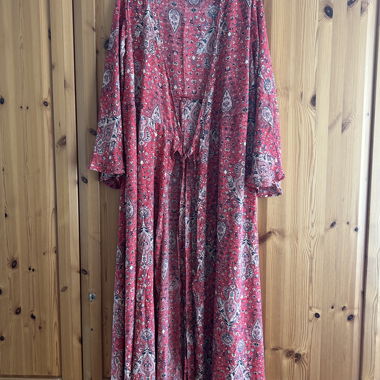 Patterned Maxi Dress
