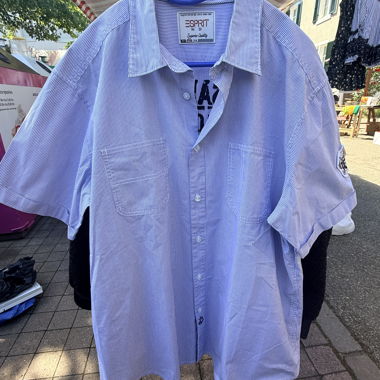 ESPRIT Striped Blue Shirt