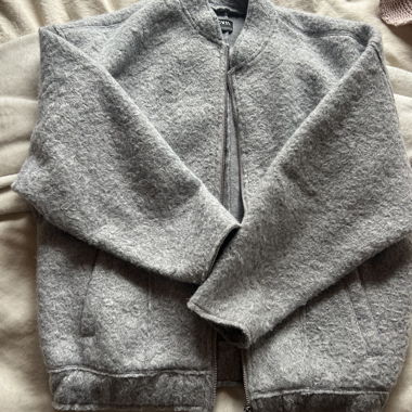 veste grise zara