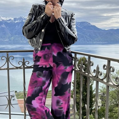 Pantalon large Morgan