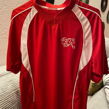Red Swiss Jersey