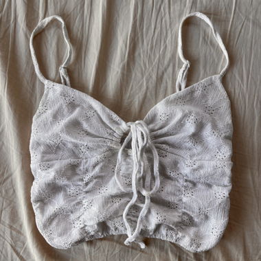 Pull&Bear Top Corto in Pizzo