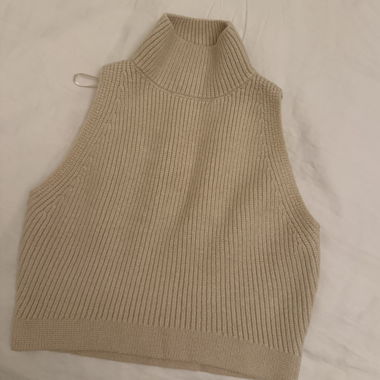 Zara Top beige Grösse M