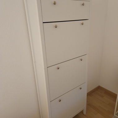 Mobiletto Scarpe Bianco