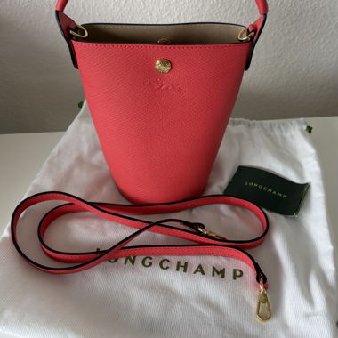 Borsa Longchamp rosa scuro